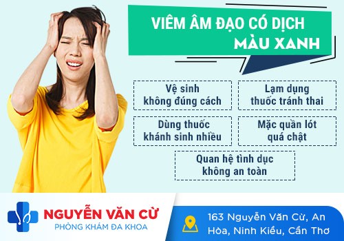 Khí hư có màu xanh là dấu hiệu của bệnh gì?