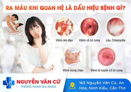 Bệnh quan hệ ra máu có nguy hiểm không?