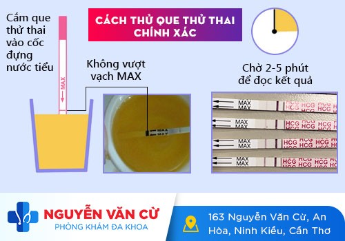 Hướng dẫn đọc que thử thai chính xác