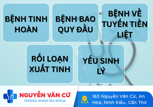 Bệnh ngoại khoa nam thường gặp và cách hỗ trợ chữa hiệu quả