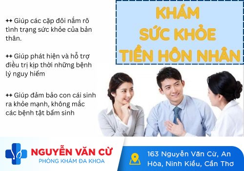 Lợi ích của việc khám sức khỏe sinh sản tiền hôn nhân