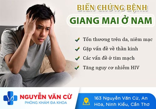 Giang mai ở nam giới, tỷ lệ lây nhiễm có xu hướng ngày càng tăng