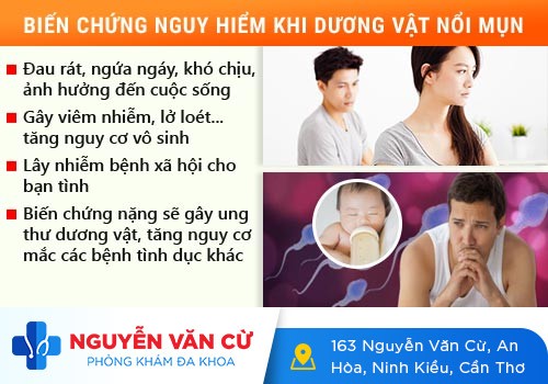 Mụn cóc ở dương vật có nguy hiểm không?