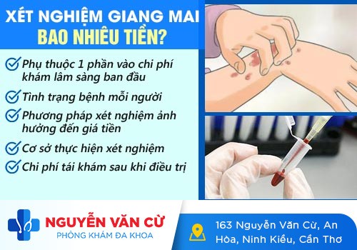 Chi Phí Xét Nghiệm Bệnh Giang Mai Tại Cần Thơ
