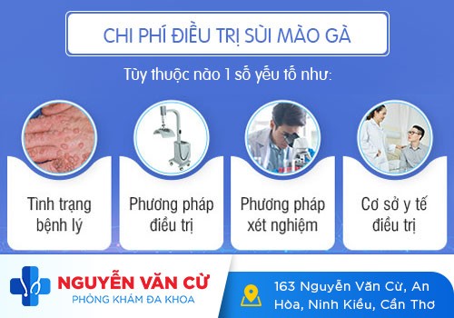 Chi Phí Đốt Sùi Mào Gà Hết Bao Nhiêu Tiền?